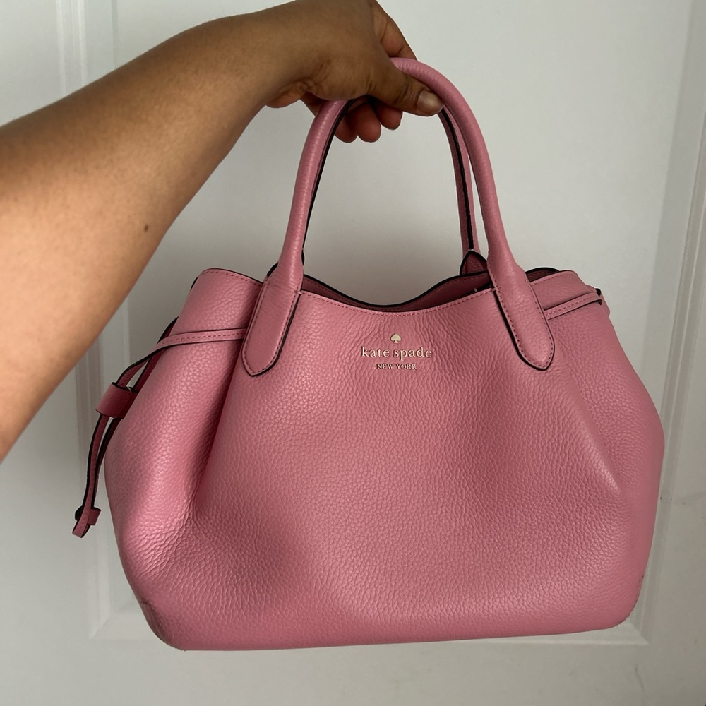 Kate Spade Pink Satchel Elegant Leather Bag